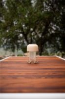 Billede af HOUE Light No. 1 Outdoor Portable Light H: 21 cm - Aluminium/Beige