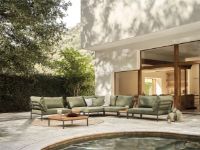 Billede af HOUE Level 2 Cozy Corner Left B: 173,5 cm - Dark Grey/Leaf