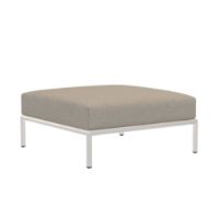 Billede af HOUE Level 2 Ottoman 81x81 cm - Muted White/Ash