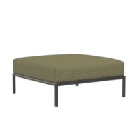 Billede af HOUE Level 2 Ottoman 81x81 cm - Dark Grey/Leaf