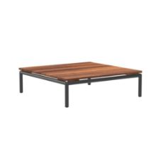 Billede af HOUE Level 2 Coffee Lounge Table 81x81 cm - Thermo Ash/Dark Grey