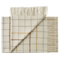 Billede af Silkeborg Uldspinderi Quito Plaid 130x200 cm - Honey White