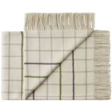 Billede af Silkeborg Uldspinderi Quito Plaid 130x200 cm - Purple White