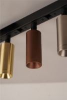 Billede af ANTIDARK Designline Domino GU10 Ø: 3,5 cm - Aluminium/Coffee