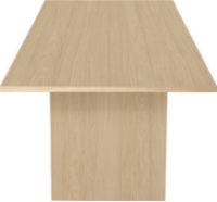 Billede af GUBI Private Dining Table L: 260 cm - Light Stained Oak
