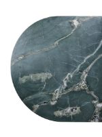 Billede af GUBI Epic Outdoor Dining Table L: 240 cm - Kvartsit/Botanisk Grøn