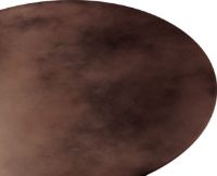 Billede af GUBI Epic Coffee Table Ø: 60 cm - Earthy Red Steel