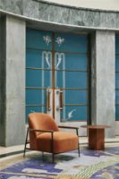 Billede af GUBI Epic Coffee Table Ø: 60 cm - Earthy Red Steel