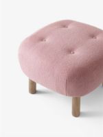 Billede af &Tradition Little Petra VB1 Lounge Chair & ATD1 Pouf - Oiled Oak/Ecriture 640