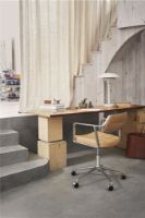 Billede af Vipp 453 Swivel Stol m. Hjul - Camel Leather