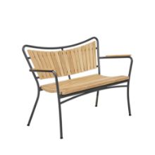 Billede af Mandalay Marguerit Havebænk L: 112 cm - Teak/Antracit