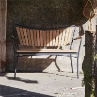 Billede af Mandalay Marguerit Havebænk L: 112 cm - Teak/Antracit