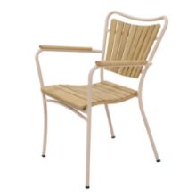 Billede af Mandalay Marguerit Havestol H: 83 cm - Teak/Taupe