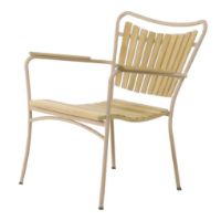 Billede af Mandalay Marguerit Lounge Stol H: 80 cm - Teak/Taupe
