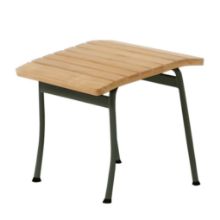 Billede af Mandalay Marguerit Fodskammel H: 40 cm - Teak/Antracit