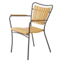 Billede af Mandalay Marguerit Havestol H: 83 cm - Teak/Antracit