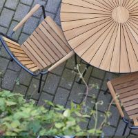 Billede af Mandalay Marguerit Havestol H: 83 cm - Teak/Antracit