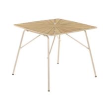 Billede af Mandalay Marguerit Havebord 83x83 cm - Teak/Taupe