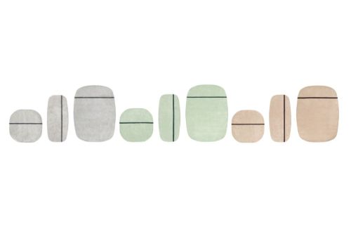 Normann Copenhagen Oona Carpet 140x140 cm - Grey 