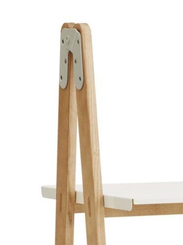 Normann Copenhagen One Step Up Bookcase Low - White H 126 x L78 x D 45