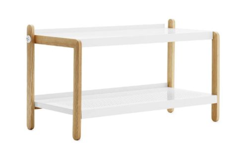 Normann Copenhagen Sko Shoe Rack H: 42 L: 76 D: 34 - White