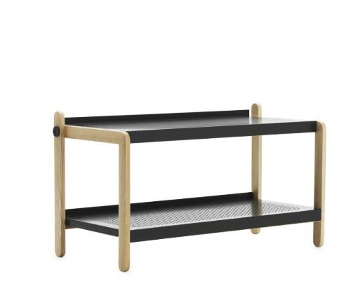Normann Copenhagen sko Shoe Rack H: 42 L: 76 D: 34 - Grey