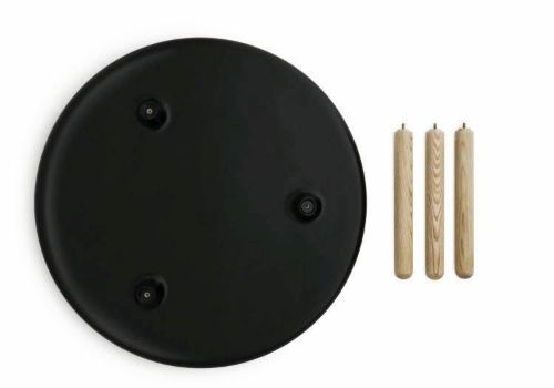 Normann Copenhagen Tablo Table Small Ø: 50 cm - Black
