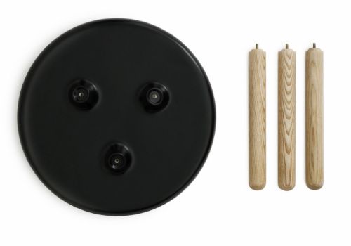 Normann Copenhagen Tablo Table Large Ø: 78 cm - Black 