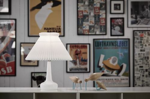 Le Klint Model 311 Bordlampe H: 48 cm - Messing 