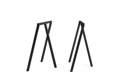 HAY Loop Stand Frame H:72 cm Sæt af 2 - Black