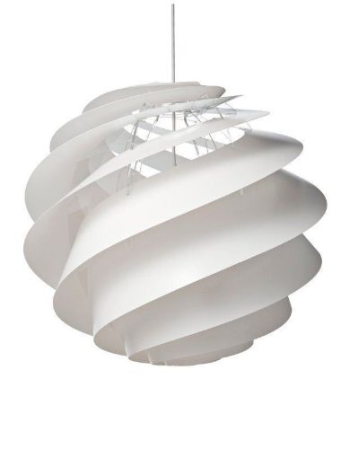 Le Klint 1313L Swirl 3 Pendel Large Ø: 65 cm - Hvid