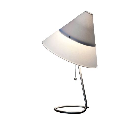 Piet Hein Funco Bordlampe H: 56 cm - Hvid/Sort Ledning