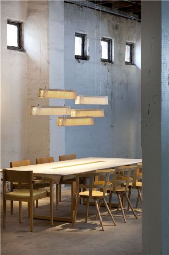 Secto Design Owalo Pendel 7000 L: 100 cm - Birk