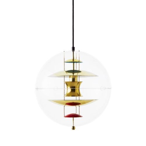 Verpan Verner Panton Globen Ø: 40 cm - Messing