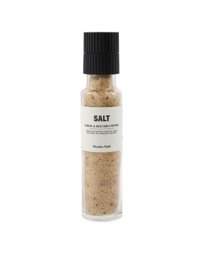 Nicolas Vahé Salt 325 g - Hvidløg & Rød Peber