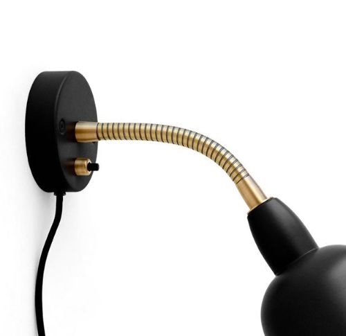 &Tradition Bellevue Wall AJ9 - Black/brass