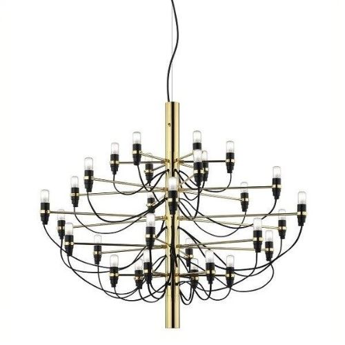 FLOS 2097/30 Lysekrone Ø: 88 cm - Messing