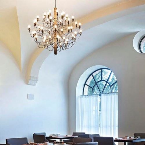 FLOS 2097/50 Lysekrone LED Ø: 100 cm - Brass
