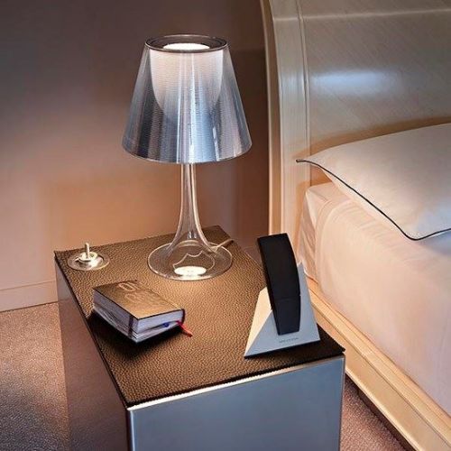 FLOS Miss K Bordlampe H: 43,2 cm - Silver 
