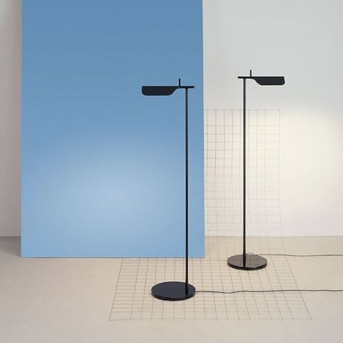 FLOS Tab F Gulvlampe H: 110 cm - Sort