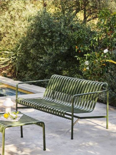 HAY Palissade Lounge Sofa L: 139 cm - Olive 