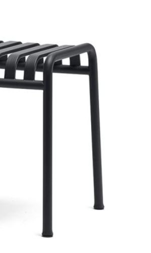 HAY Palissade Stool H: 45 cm -  Anthracite