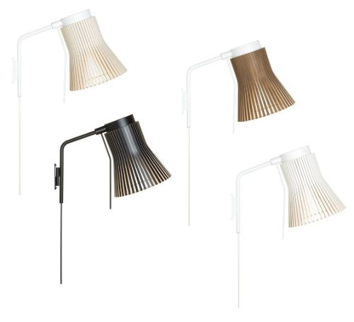 Secto Design Petite 4630 Væglampe H: 31 cm - Sort