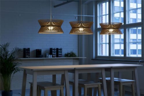 Secto Design Kontro 6000 Pendel Ø: 45 cm - Valnød
