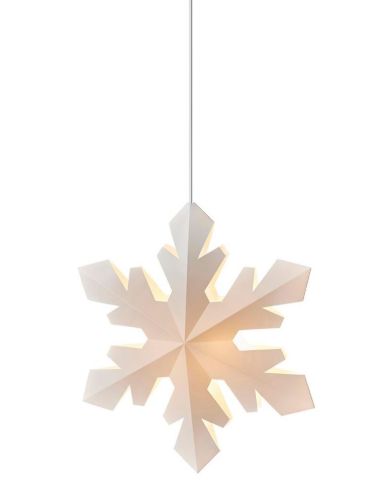 Le Klint Snowflake Medium Ø: 43 cm - Hvid 