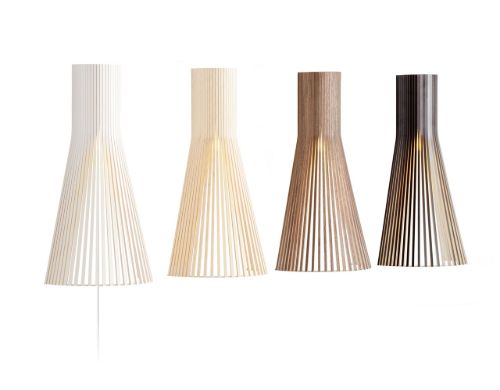 Secto Design 4230 Væglampe H: 60 cm - Sort 