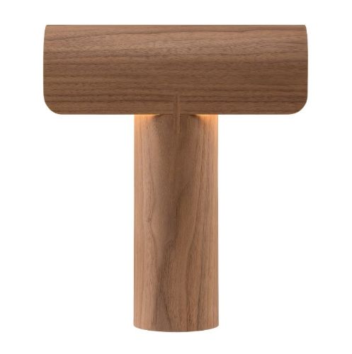 Secto Design Teelo 8020 Bordlampe H: 38 cm - Valnød