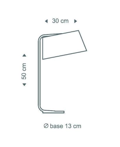 Secto Design Owalo 7020 Bordlampe H: 50 cm - Birk