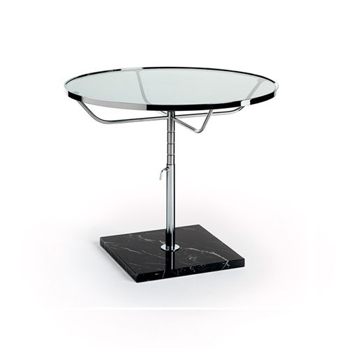 Dux Pronto Sofabord XL Ø: 70cm - Sort Marmor