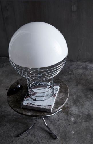 Verpan Wire Bordlampe Ø:40 H: 54 cm - Hvid 